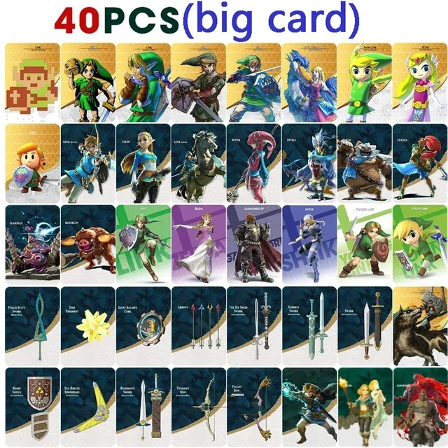 The new Zelda Amibo card is suitable for the latest NFC paraglider in "The Legend of Zelda: Red Tears and Breath of Nature" 1