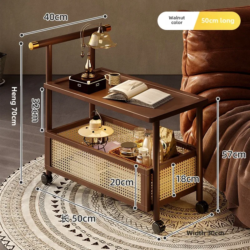 طاولة جانبية للأريكة، طاولة شاي على الطراز العتيق،...