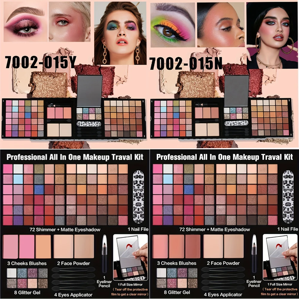 Makeup Palette Blush Contour Glitter Natural Dimensional Matte Shimmer Portable Eye Shadow Palette For Easter Mother 's Day