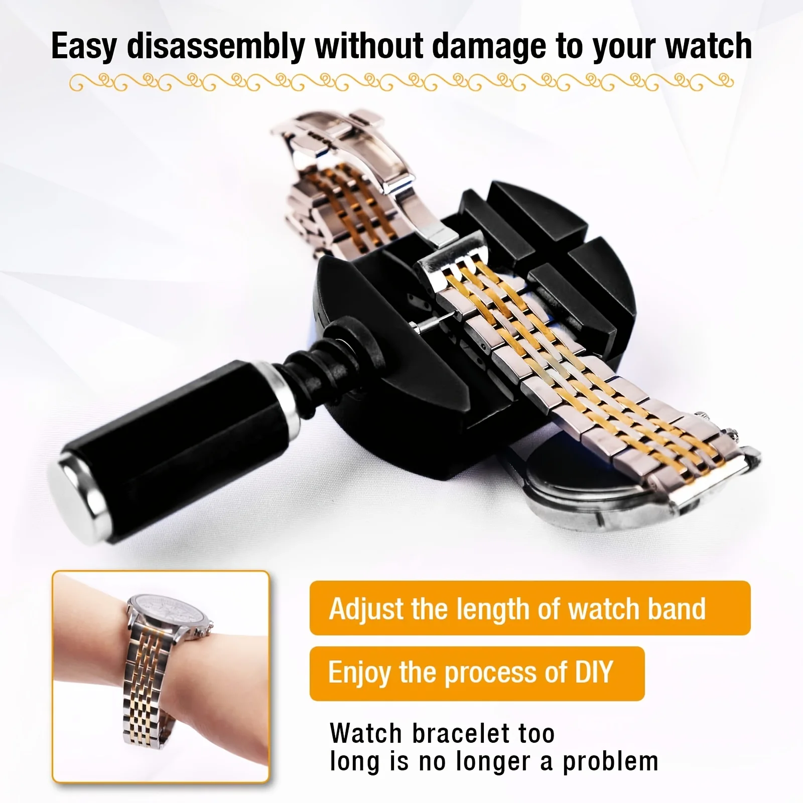 Watch Bands How To Adjust Wrist Watch Chain 11pcs Watch Link