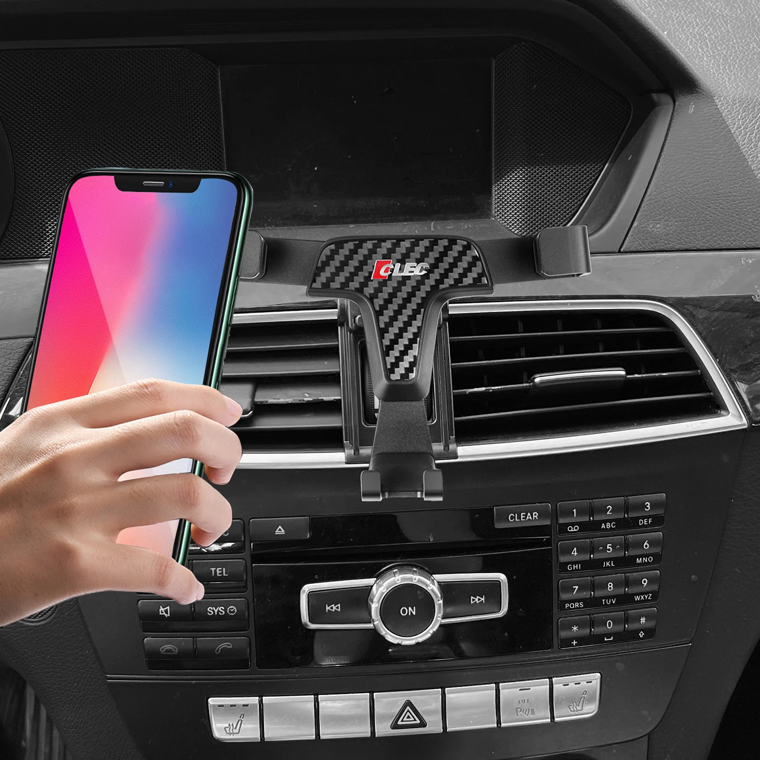 Car Phone Holder for Mercedes-Benz C-Class 2010 2011 2012 2013