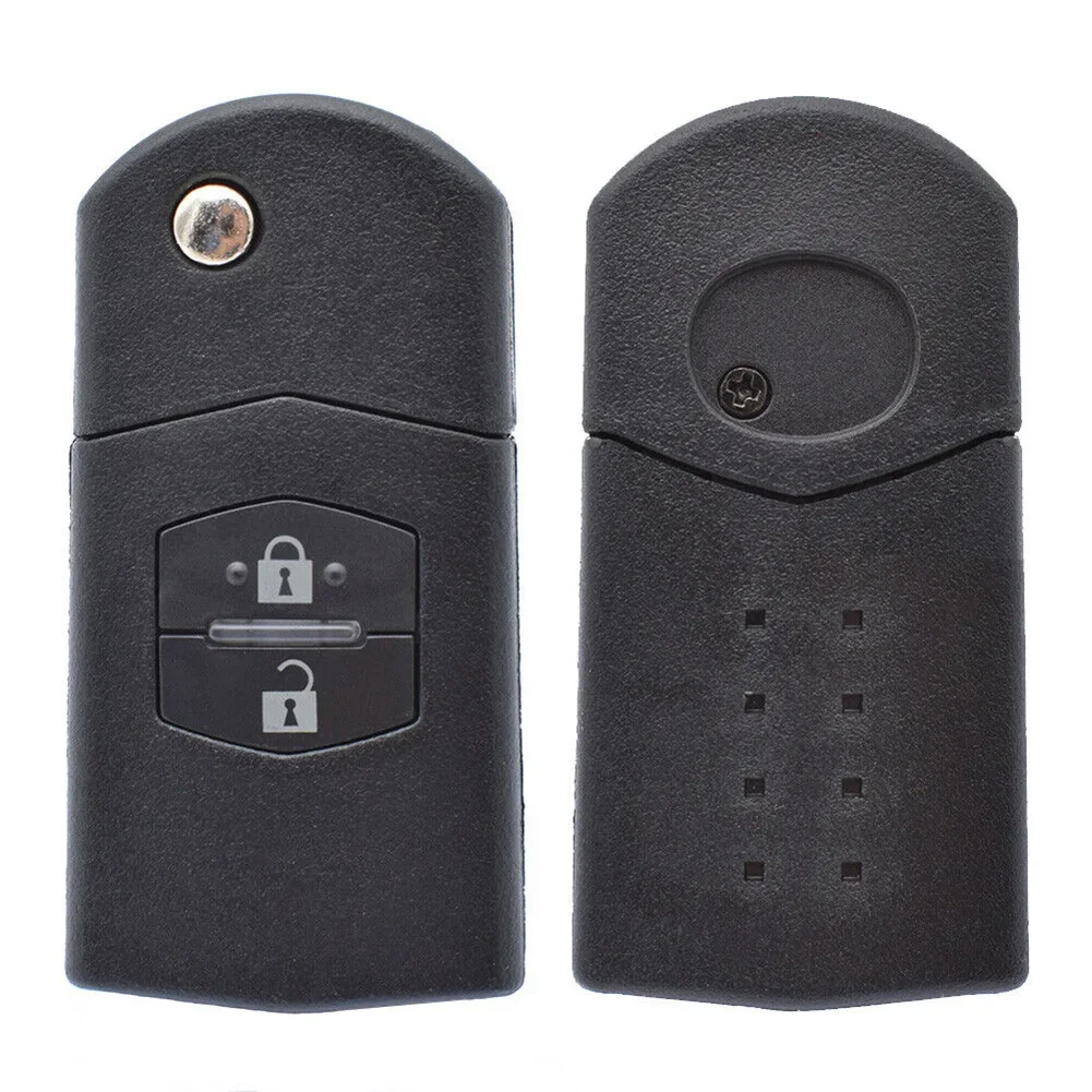

For Mazda Demio 2 3 5 6 CX7 CX9 RX8 MX5 MPV Car Key Case Remote Device Protector For Models With CR1620 Battery Holder