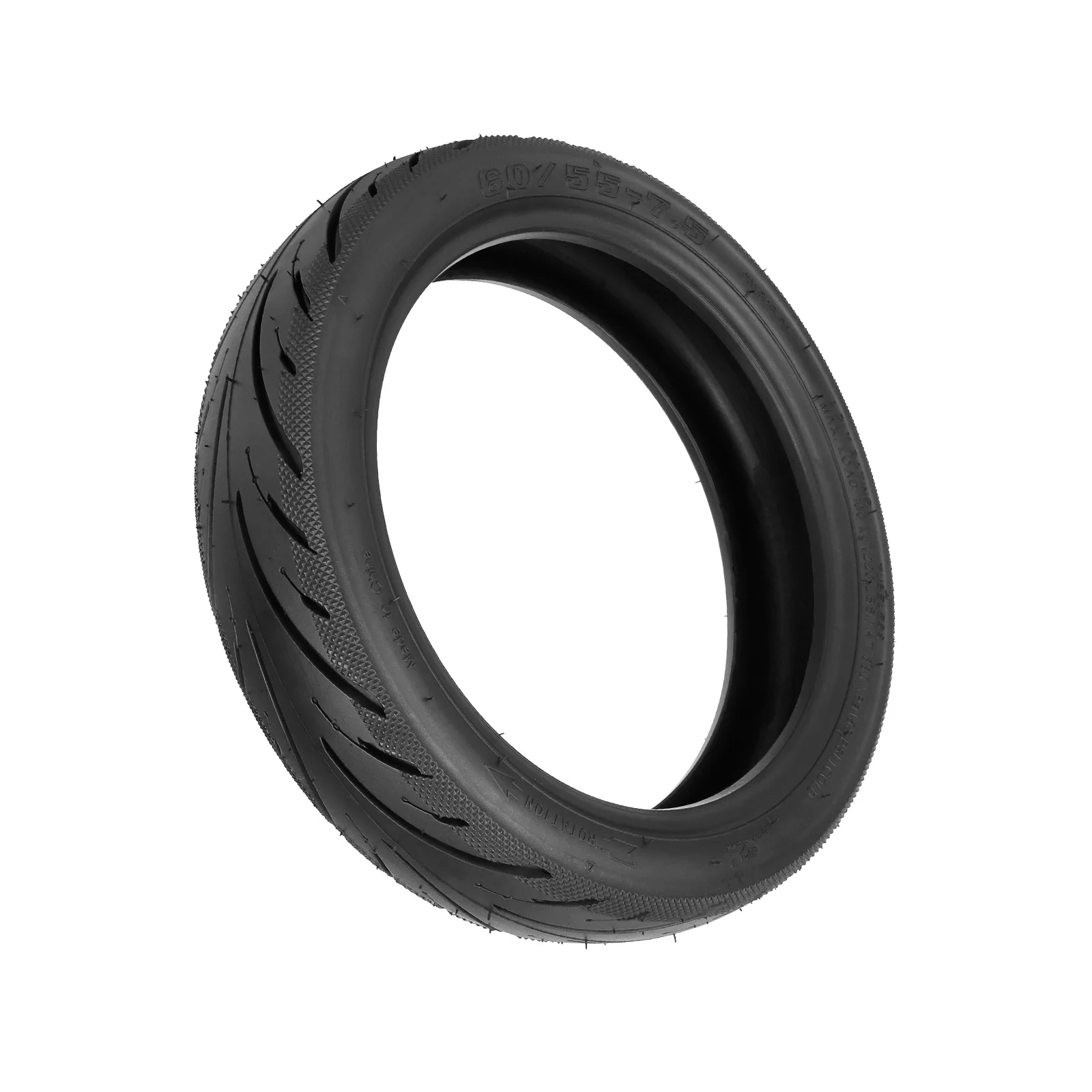 

10 Inch 60/55-7.5 Tubeless Tire Rubber Explosion-proof Thicken Tyre For Ninebot S90l Electric Scooter Replacement Accessories