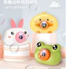 Bubble Girl Heart Automatic Bubble Blowing Gun Music Light Camera Children's Bubble Toys 3