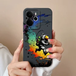 Elegant Rose Silicone Protective Phone Case - Soft Liquid Silicone Cover with Full Camera Protection, Realme 14T for Realme 14T (5G) (TYB471)