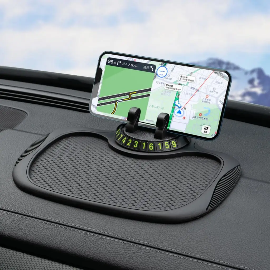 OEMASSIVE Anti-skid Silicone Magic Mat Car Dashboard Non Slip Grip Pad Phone GPS Holder Mat Anti-skid PU Auto Accessories