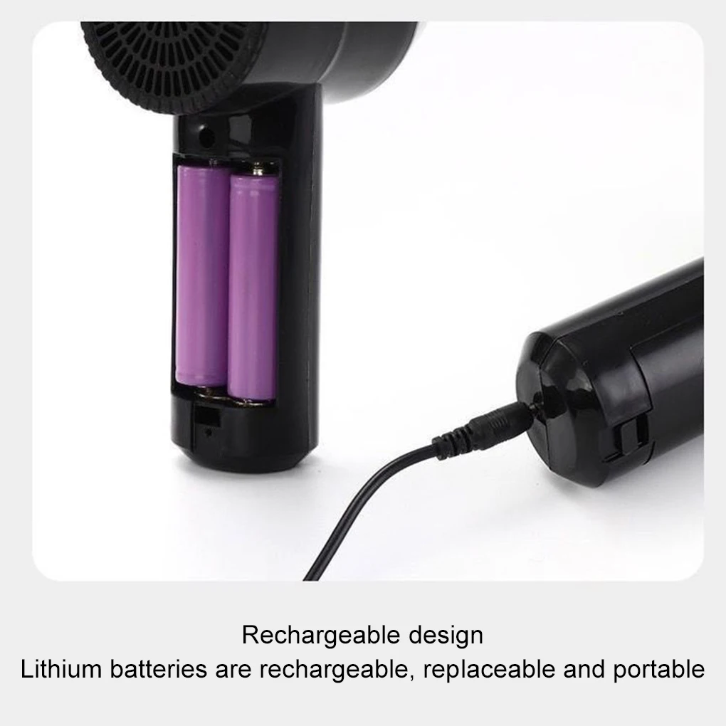 ABS Wireless Charging Cordless Hair Dryer Small Portable USB Hair Dryer Art Joint Examination Colour Quick Exam Use hair dryer portable hair dryer