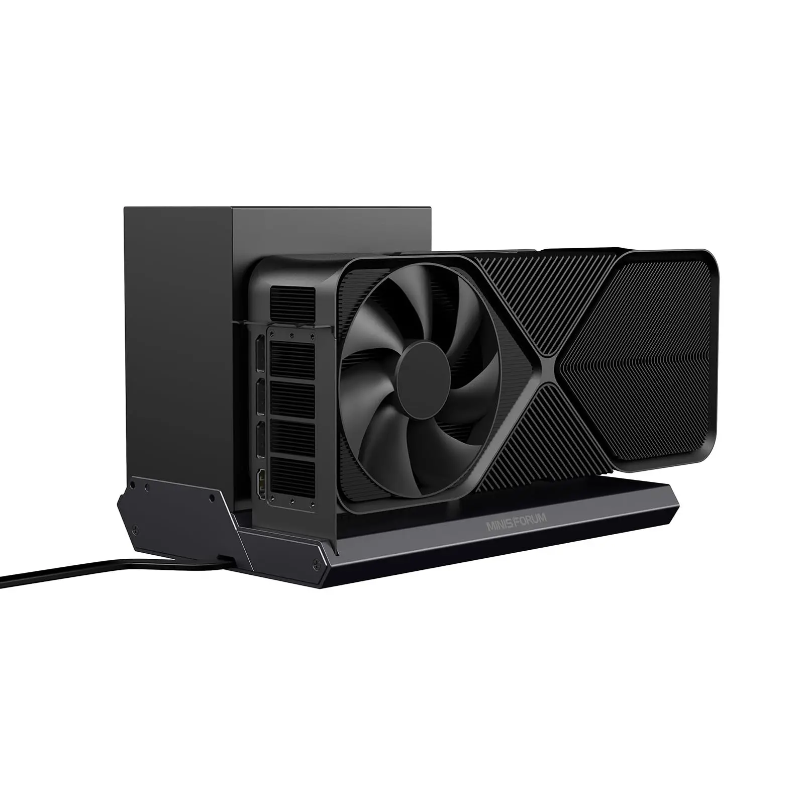 MINISFORUM DEG1 External GPU Dock Station Support ATX SFX Standard Power Supplies PCIe4.0*4 Expansion Interface Oculink Graphics 6