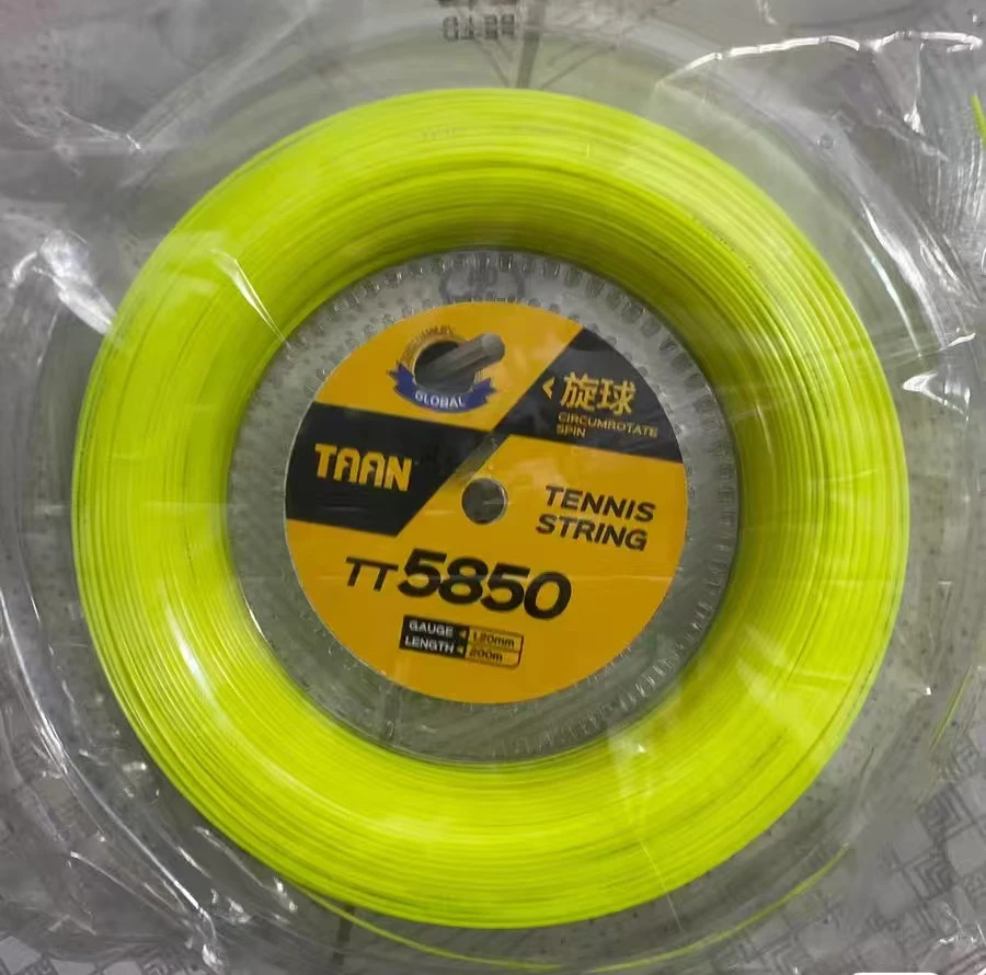 TAAN tt5850 Tennis string high-ploymer nylon fiber 10-angle hard-line tt5850 1.2