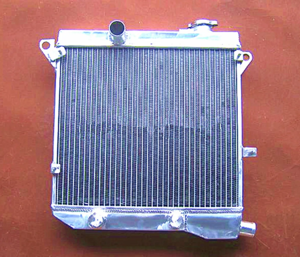 For 1975-1985 Autobianchi Lancia A112 Series 3/4/5/6/7 Core Racing Cooling Radiator Full Aluminum 1975 1976 1977 1978 1979 1980