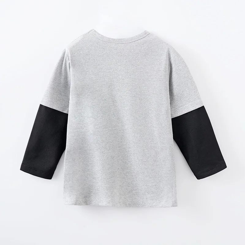 Spring And Autumn Children's Clothing Boys And Girls Cartoon Long Sleeve Casual Hoodie Comfortable Round Neck Baby T-Shirt