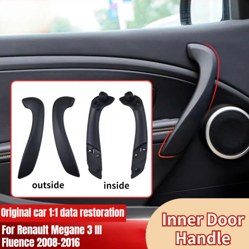 Sujetadores De Panel Para Puertas Nissan Kubistar, Renault Clio II, Kangoo, Etc. - Pack De 8, Color Negro, Ref. 12163