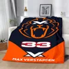 Printed Blanket Picnic Blanket F1 33 Max V-Verstappens Warm Blanket Soft and Comfortable Home Travel Birthday Gift 4