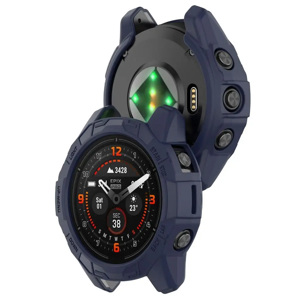 Premium 47MM Smartwatch Protective Case with Soft Screen Protector
