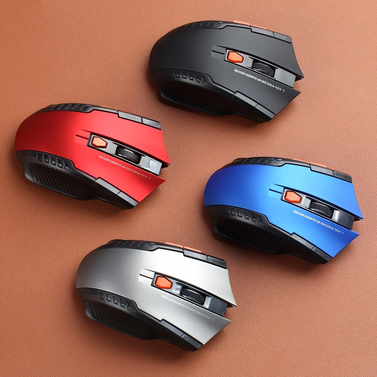 2.4Ghz Gaming Wireless Mouse for MacBook Air Pro 2018-2022 With USB Receiver 1000-1600 Adjustable DPI PC Computer Gaming Mouse 1