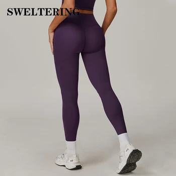 Yoga Pants Women High Waist Fitness Sports Legging Breathable Running Cycling Tights Female Workout Legging Push Up Sports Pants