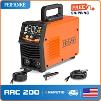 FEIFANKE ARC200 MMA/Lift TIG LED Dispaly Welding Machine IGBT Inverter Synergic Control Welder Machine with Hot Start 1