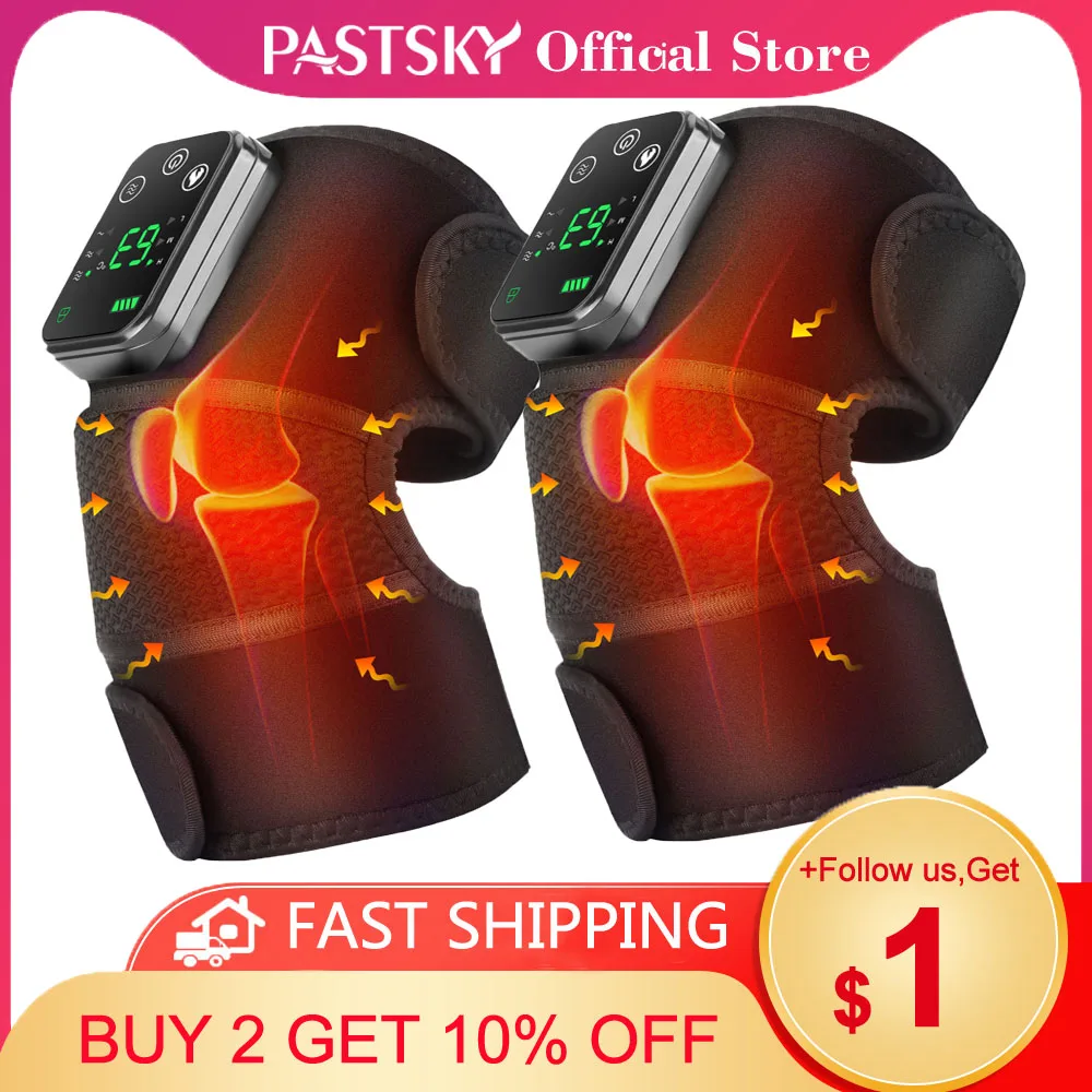 EletricHeatingKneeMassageInstrumentVibratorKneePadJoint