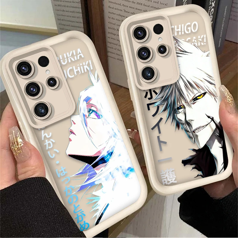 Bleach Ichigo and Rukia Phone Case - Premium Design Cover