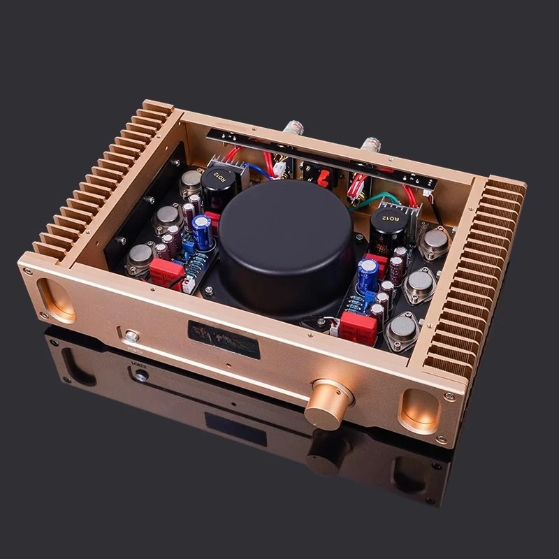 Audio Class a Hood 1969 Power Amplifier 15W+15W Hi-Fi Stereo Amplifier Vintage T