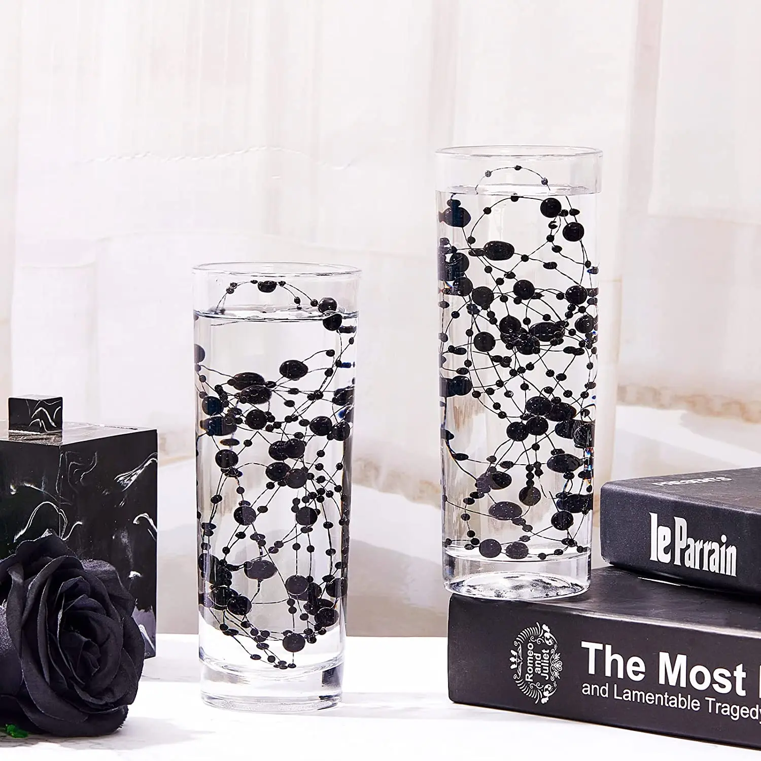 Perle Artificiali Per Candele Galleggianti - 5 Metri, Decorazione Per Matrimoni E Feste - Foto 6