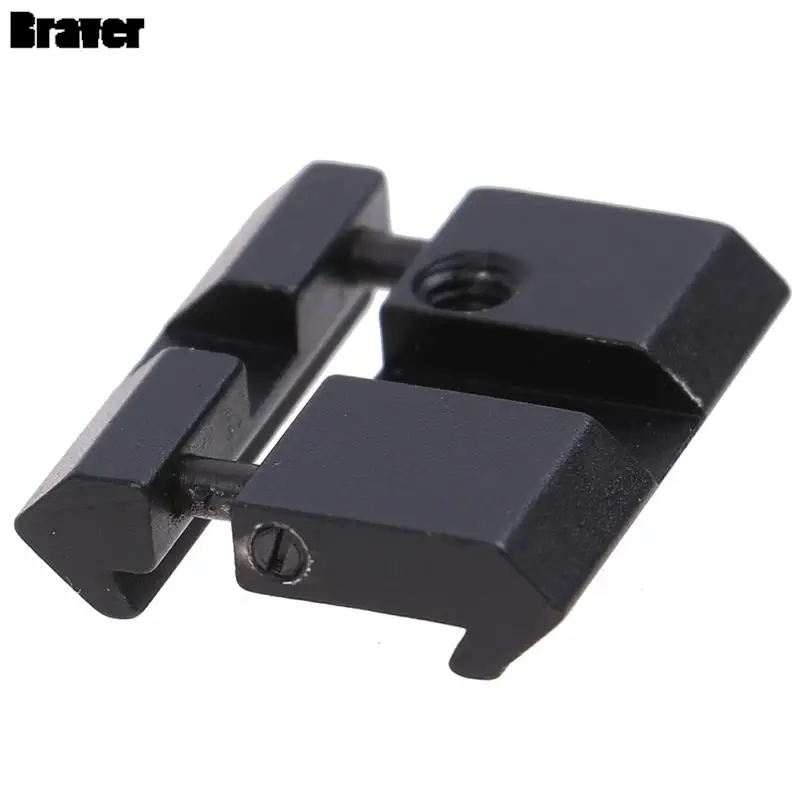 Tactical Scope Adapter Mount Base 11mm Dovetail to 20mm Weaver Picatinny Rail Mount Hunting Rifle Ring Converter Accessory