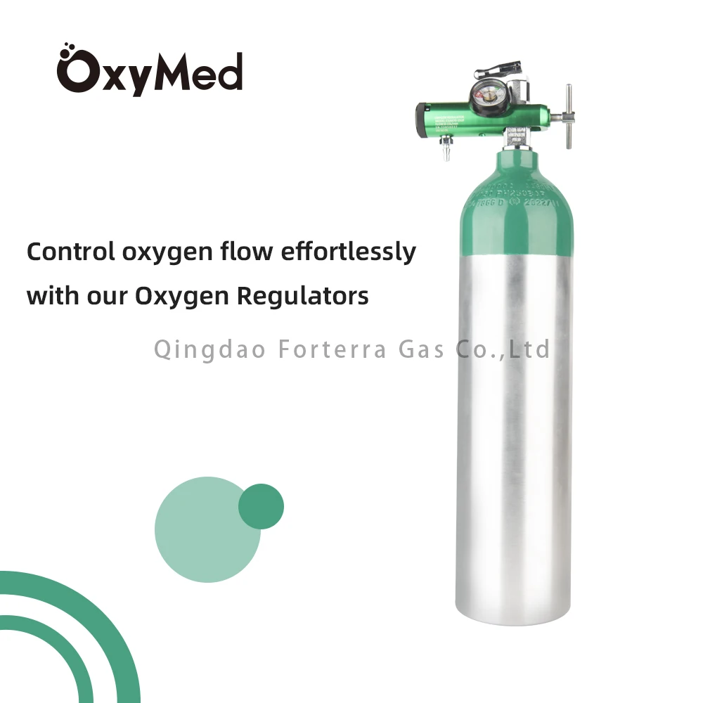 CGA870 Barb Medical Oxygen Regulator Pressure Regulator For Oxygen Cylinder 0-15L gas pressure regulator
