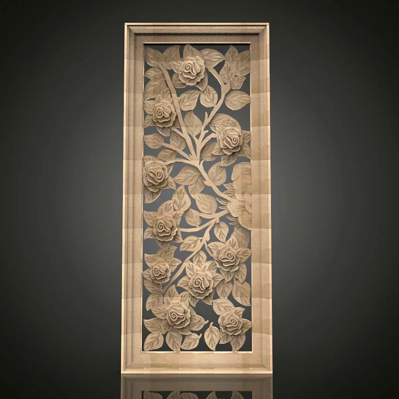 30pcs Door Window Partition 3D model relief 3D STL Model for CNC Router Artcam Aspire Cut3d Printer_Partition Panels Frame