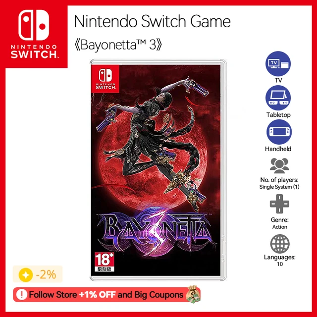 Bayonetta 3 Edición Especial Limitada Nintendo Switch