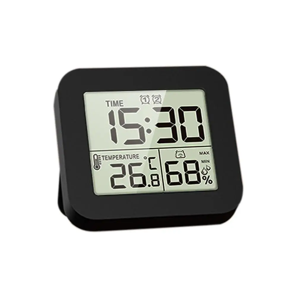 Waterproof Digital Bathroom Clock Shower Timer With Alarm Clocks For Cooking Shower Makeup Timer Function New Backlight Clo I9r6 6