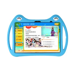 Children's Shockproof Silicone Tablet Case with Kickstand - Portable and Protective Cover for NXTPAPER 12 Pro 12.2 (Blue)