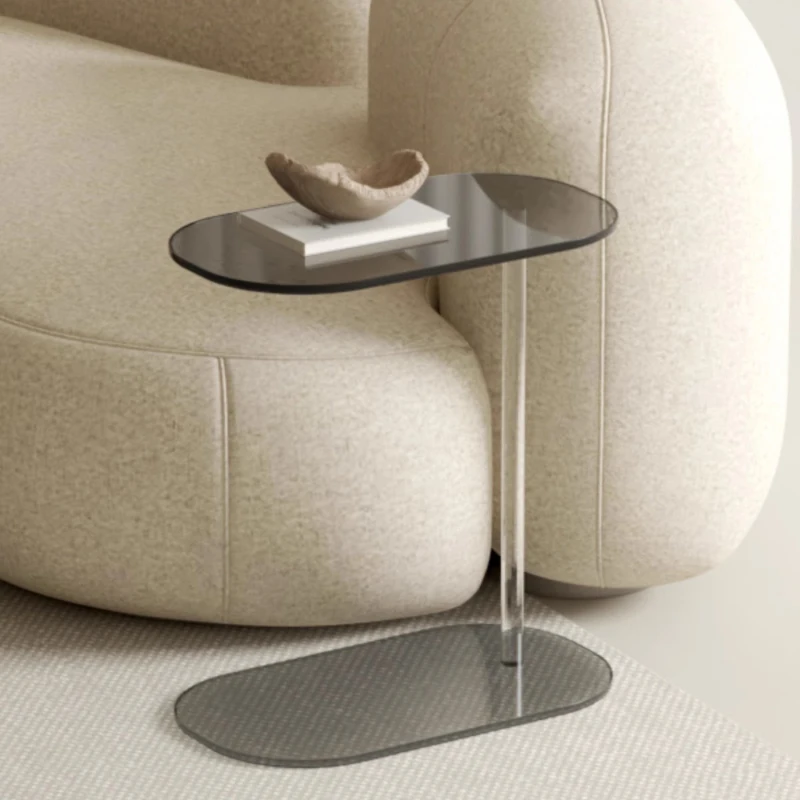 Mobile Center Coffee Table Glass Corner Nordic Dining Accent Table Console Modern Tavolino Da Salotto Unique Furniture Cy50Ct