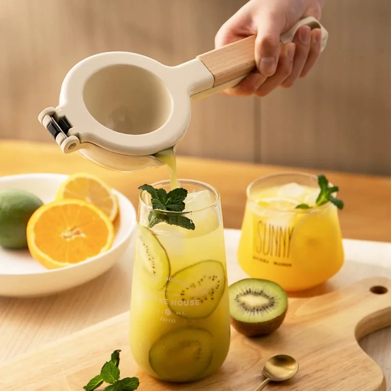 Juice Squeezer Manual Juicer - Handheld Juice Extractor With Food
