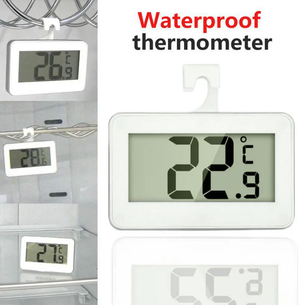 Household Thermometer And Hygrometer Digital Multi-Purpose Bedroom Basement Cold Storage Refrigerator Thermometer