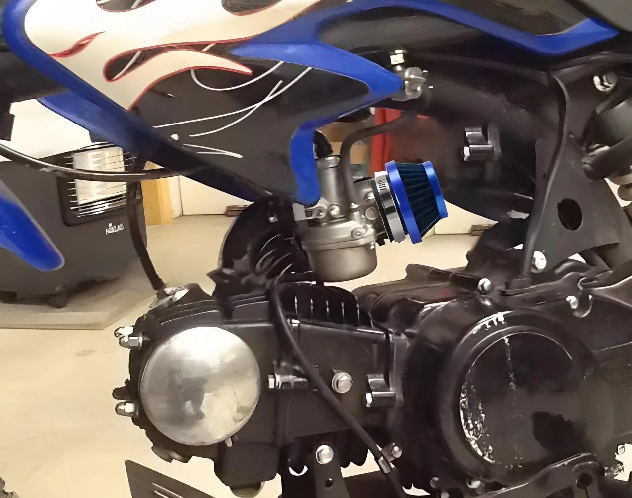Universal Air Filter Cleaner for Motorized Bicycles and Small Vehicles