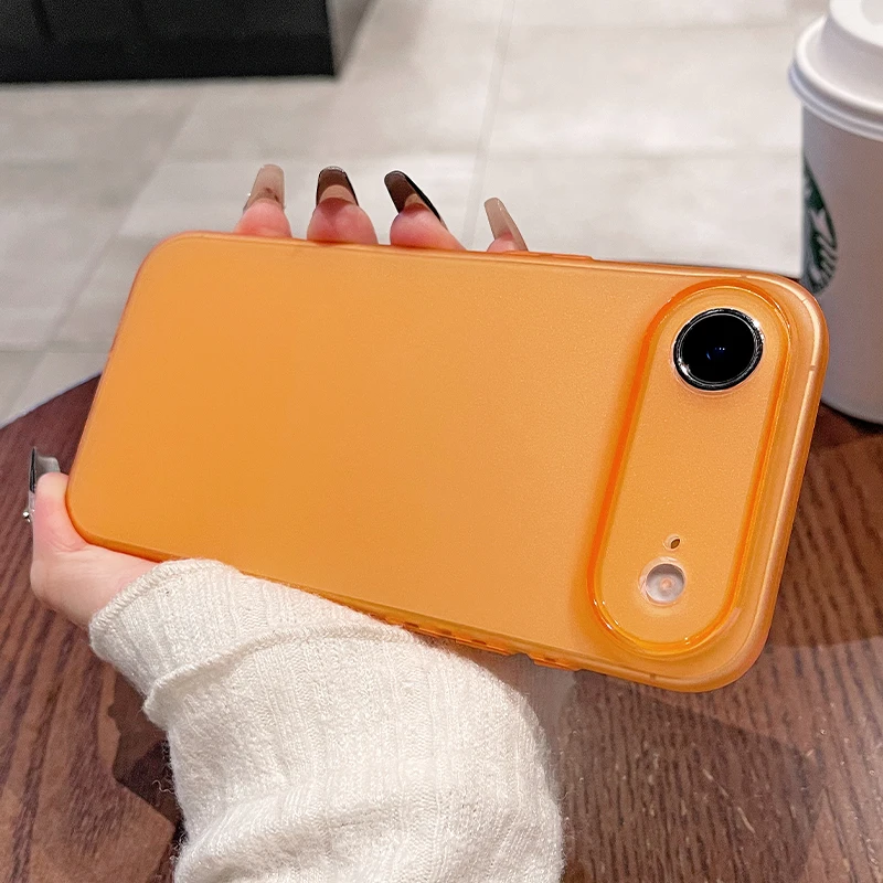 Matte Soft Silicone Ultra-Thin Translucent Case - Candy Color Slim Clear Shell
