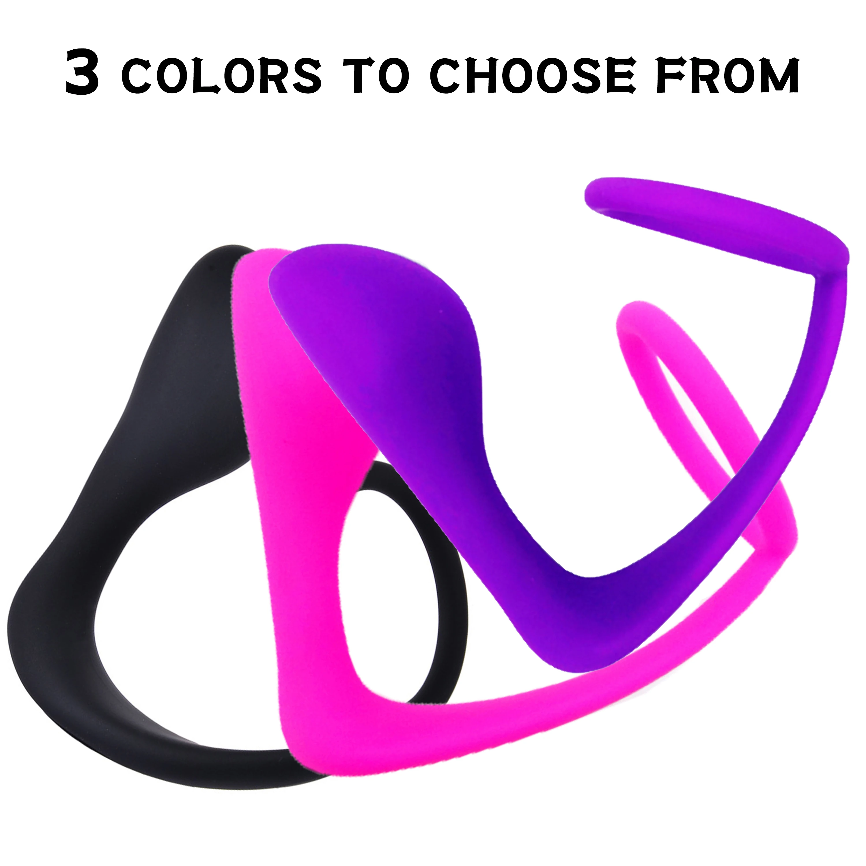 Male Prostate Anal Plug Silicone Waterproof Massager Stimulator Delay Ejaculation Cock Ring Sex Toys for Couple Women Men