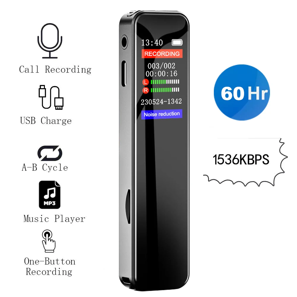 Digital Voice Recorder With Playback
