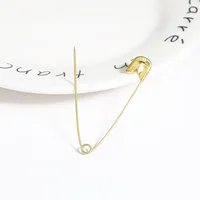 Épingles de Sûreté Argentées en Acier Inoxydable, Grande Broche de Sûreté, Petite Broche, Accessoire de Couture, 50 Pièces 4