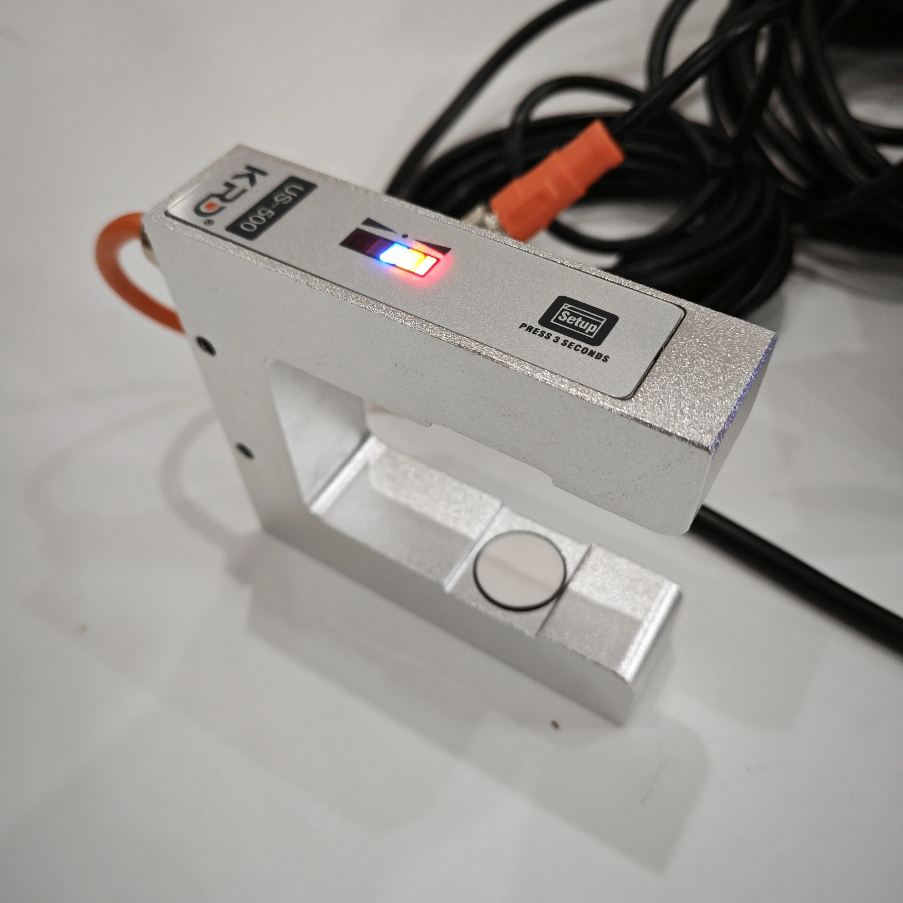 EPC-A10 Servo Web Guide System Line Edge Position Controller PD-803L200 Actuator 800kg 200mm US-500 Ultrasonic Sensor detail image 5