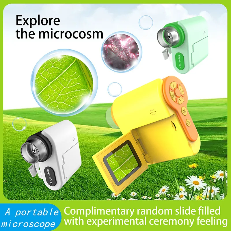 children's-handheld-microscope-student-toys-digital-dv-small-camera-motion-camera-and-high-definition-video-recording