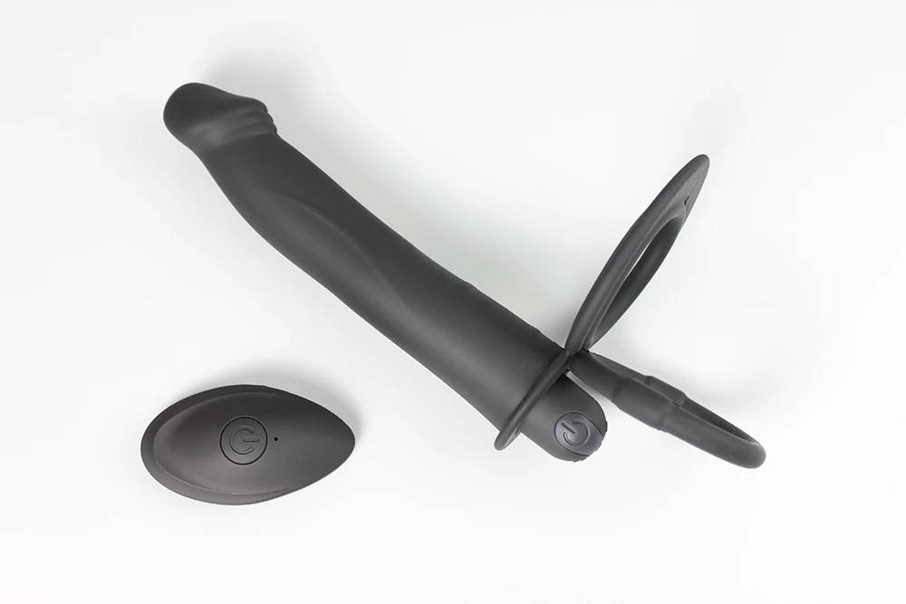 Remote Control Double Penetration Vibrators Penis Dildo Ring Anal Plug Butt G Spot Vibrator Stimulator Adult Sex Toys for Couple Sa060d5c2642444f4a74ce4778cb42058R