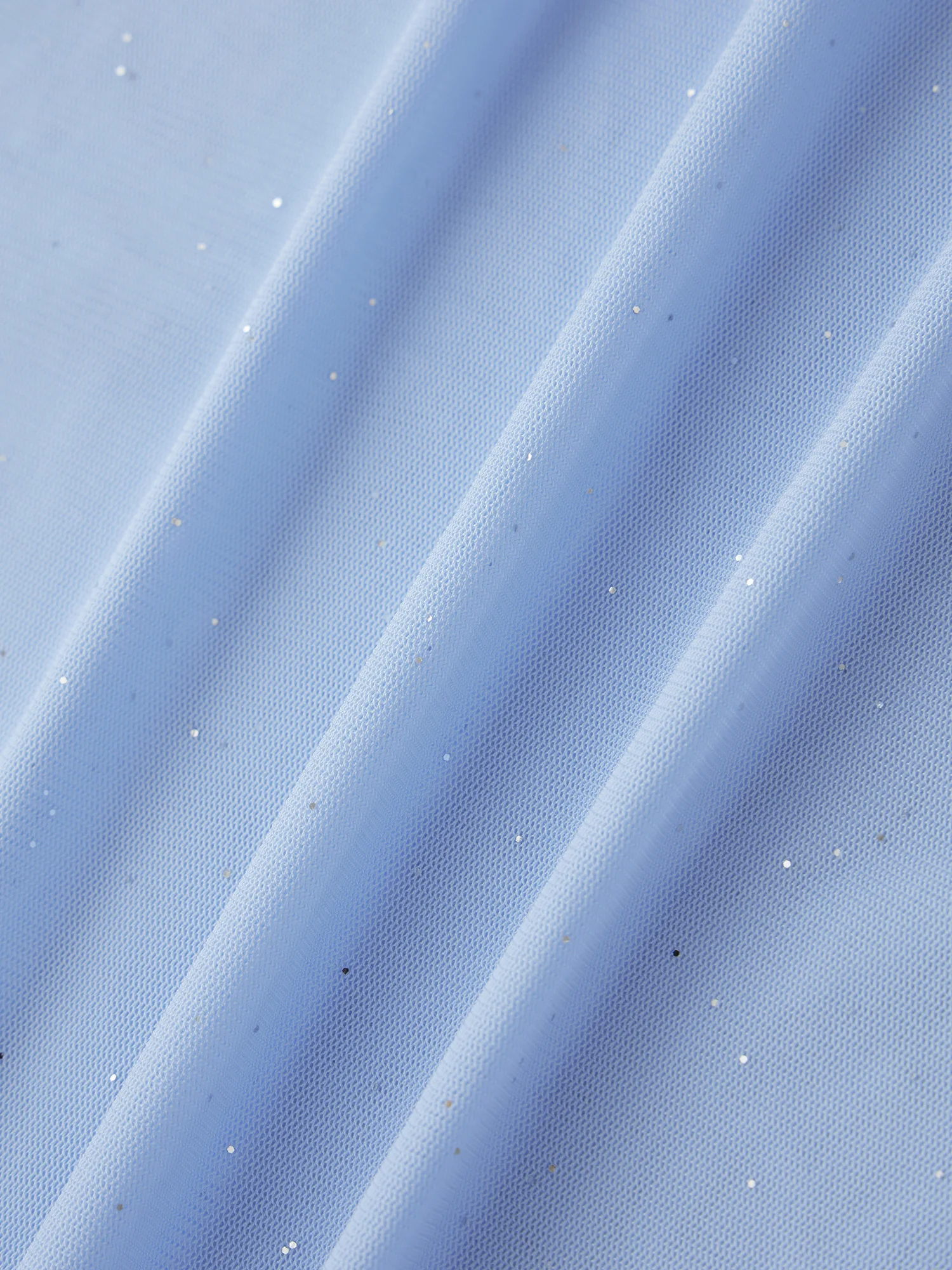 Elegant Sequined Off-Shoulder Blouse with Asymmetrical Ruffles and Sheer Details - Stylish Top for Night Out or Casual Wear