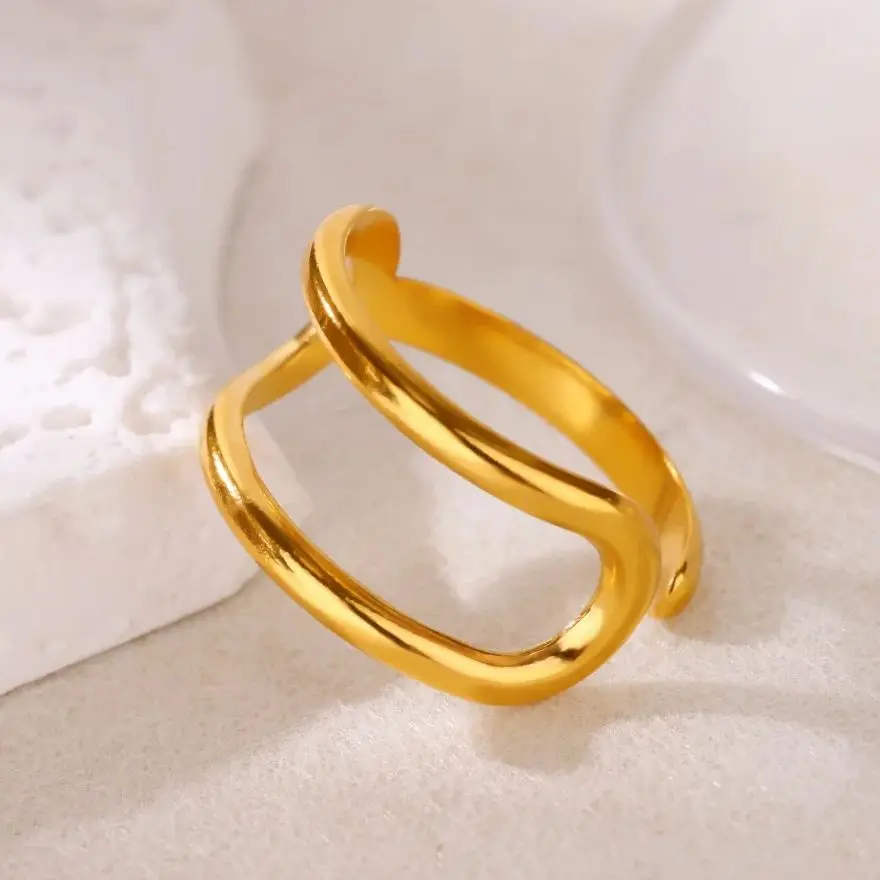 Minimalist Stainless Steel Rings For Women