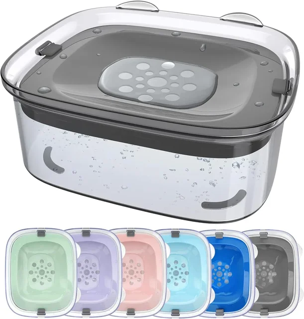 2L Spill Proof Pet Dog Cat Water Bowl Reduce Refill, Anti Splash No Mess Dispenser Dripless Slow Drinking Water Bowl 2L Spill Proof Pet Dog Cat Water Bowl Reduce Refill, Anti Splash No Mess Dispenser Dripless Slow Drinking Water Bowl
