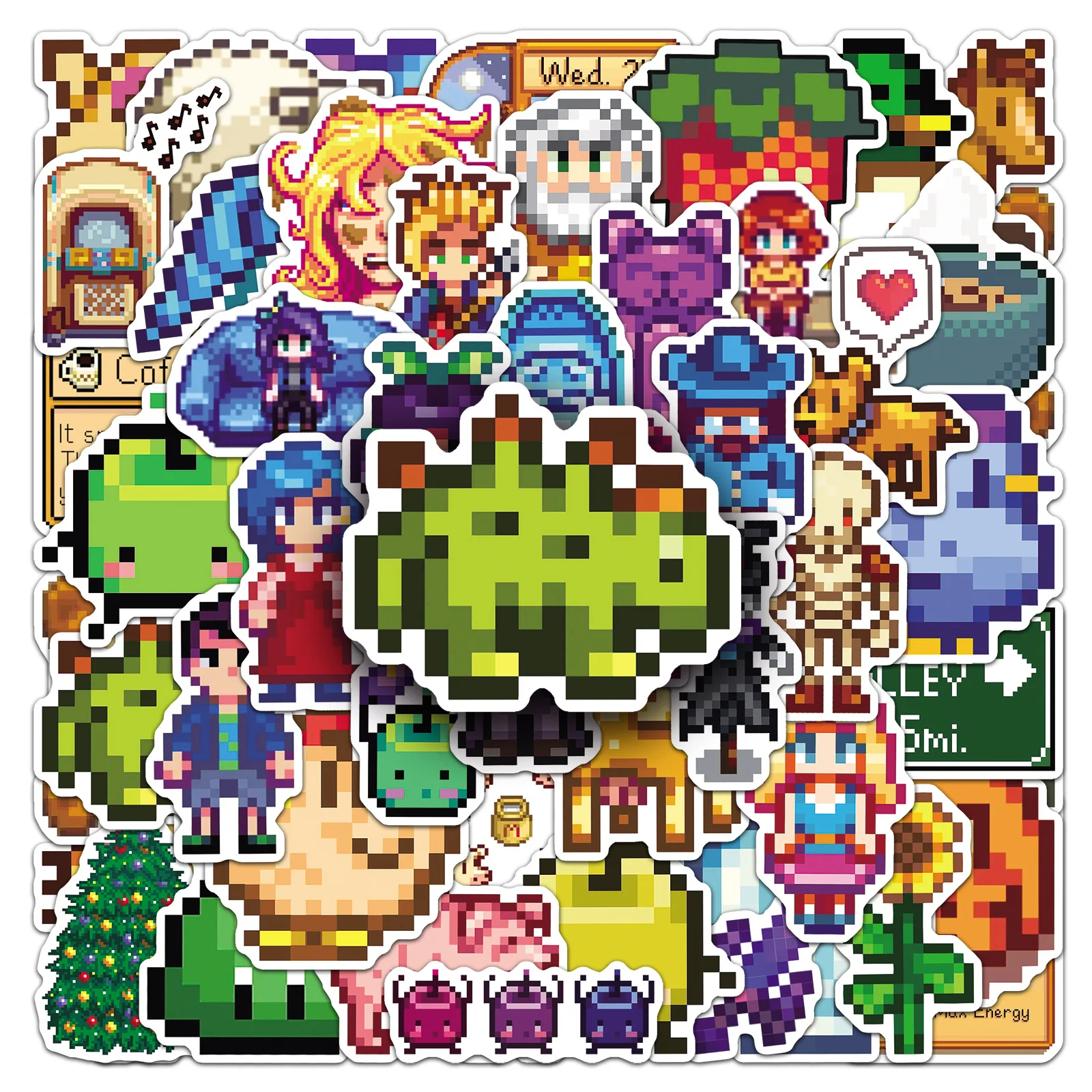 Stardew Valley Aesthetic Graffiti Sticker Pack - 50PCS