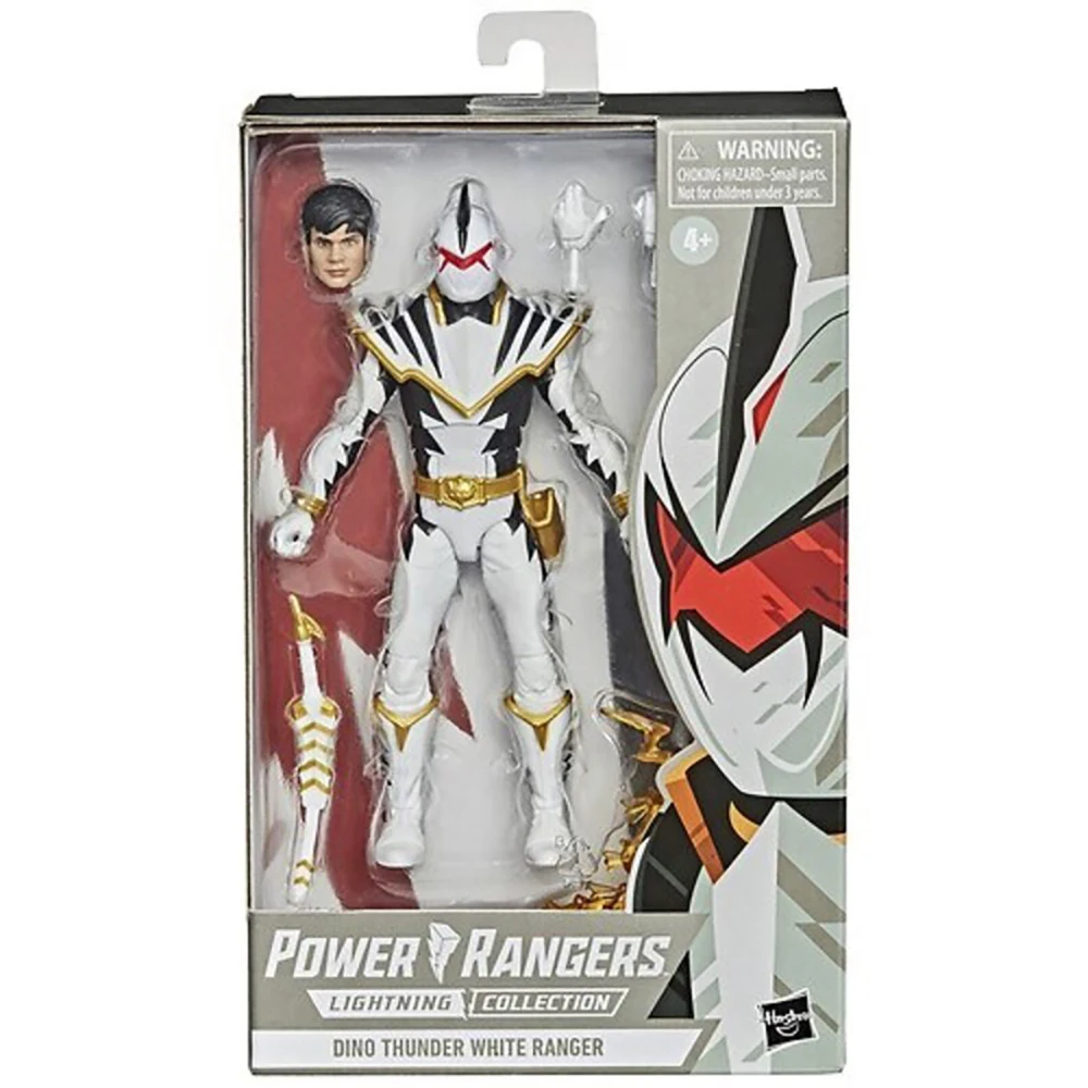 In Stock Original Hasbro Power Rangers Lightning Collection Dino Thunder  White Ranger 6 Inch Collectible Model Toy Action Figure - AliExpress