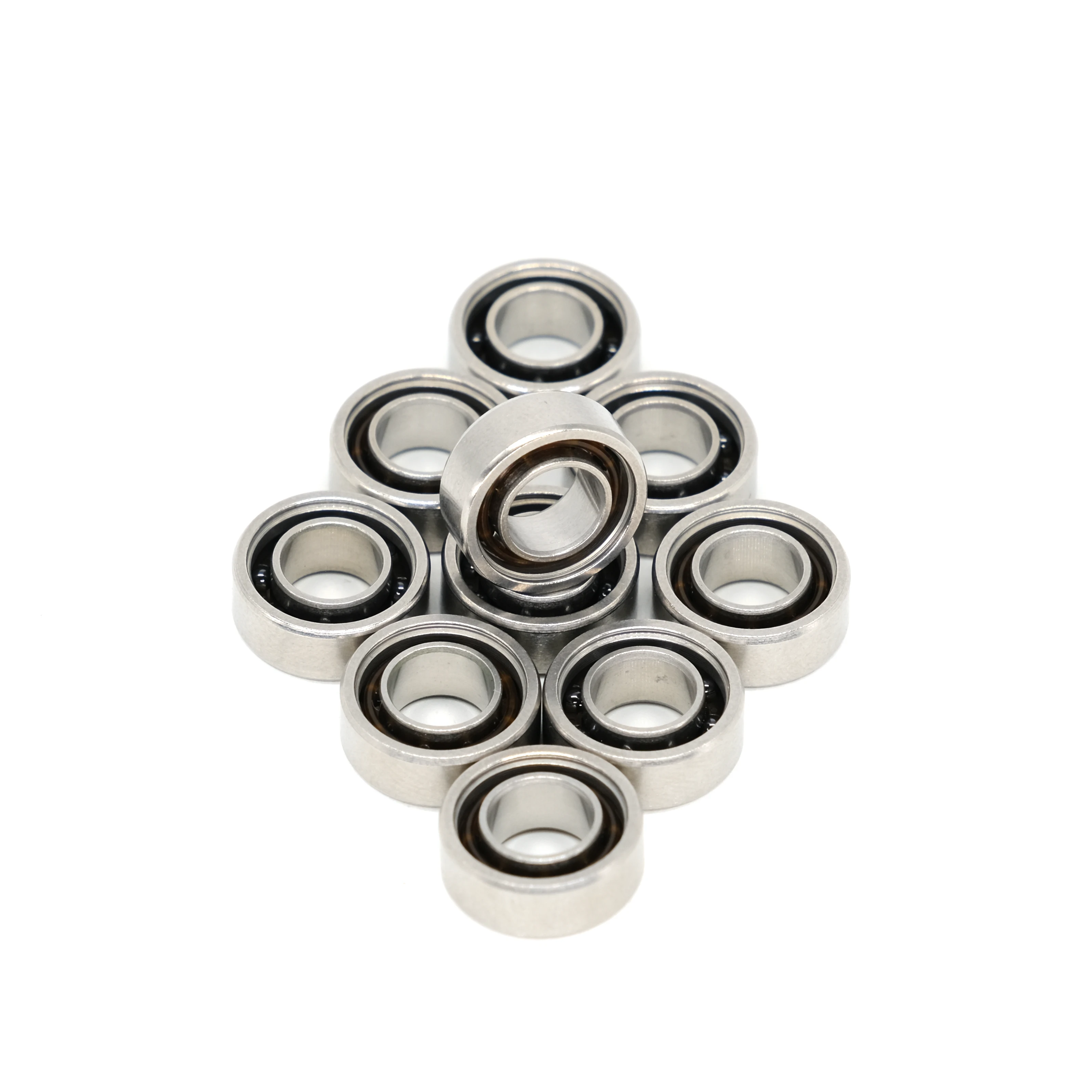 1 Stück SR188RSCB 6,35X12,7X4,762mm Fidget Spinner Kugellager Schnell Drehendes Lager Edelstahl Hybrid Keramik Kugellager – Detail 2