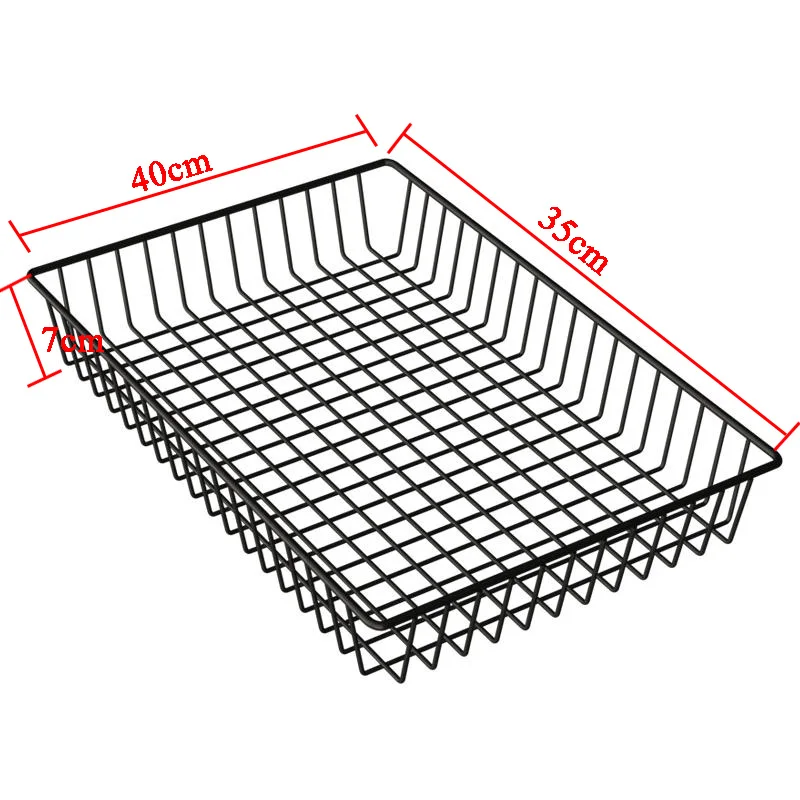 DIY Cupboard Drawer Basket Kitchen Storage Shelf Organizer Sliding Cabinet  Basket Pull Out Metal Drawer Type Mesh Basket - AliExpress