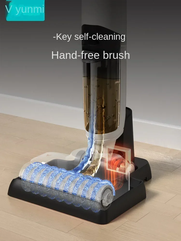 viomi Floor washer Smart 2 Dual Welt wirelessly vacuum, scrub, sweep, air dry integrated long range household appliance cleaner 3